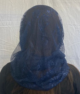 Eyelash Lace Infinity Veil