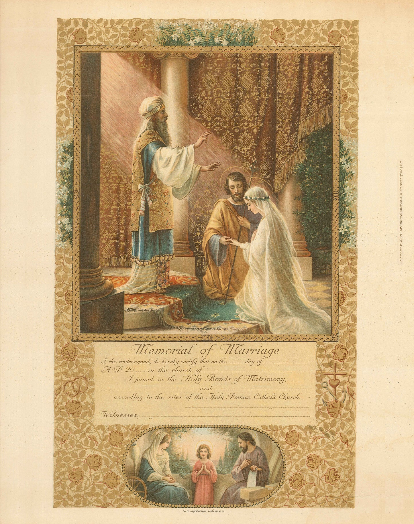 Matrimonial Certificate