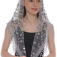Venitian Lace Fringed Triangle