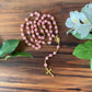 Resin and Natural Flower Petal Rosaries